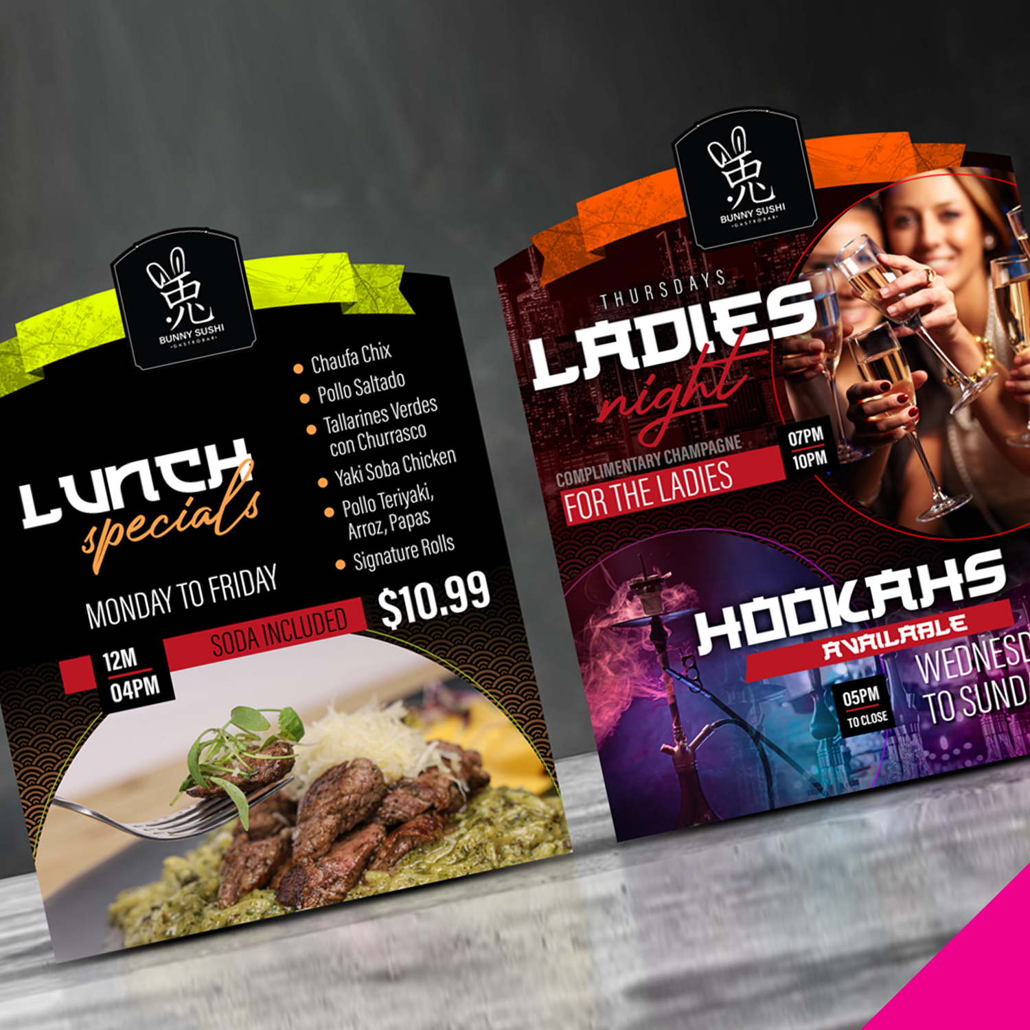 Restaurant Portfolio Printing & Design